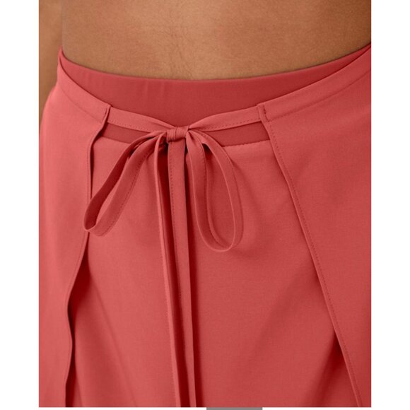 Halara Breezeful High Waisted Tie Front Split Flowy 2-in-1 Maxi Skirt Sz Medium - Picture 9 of 10